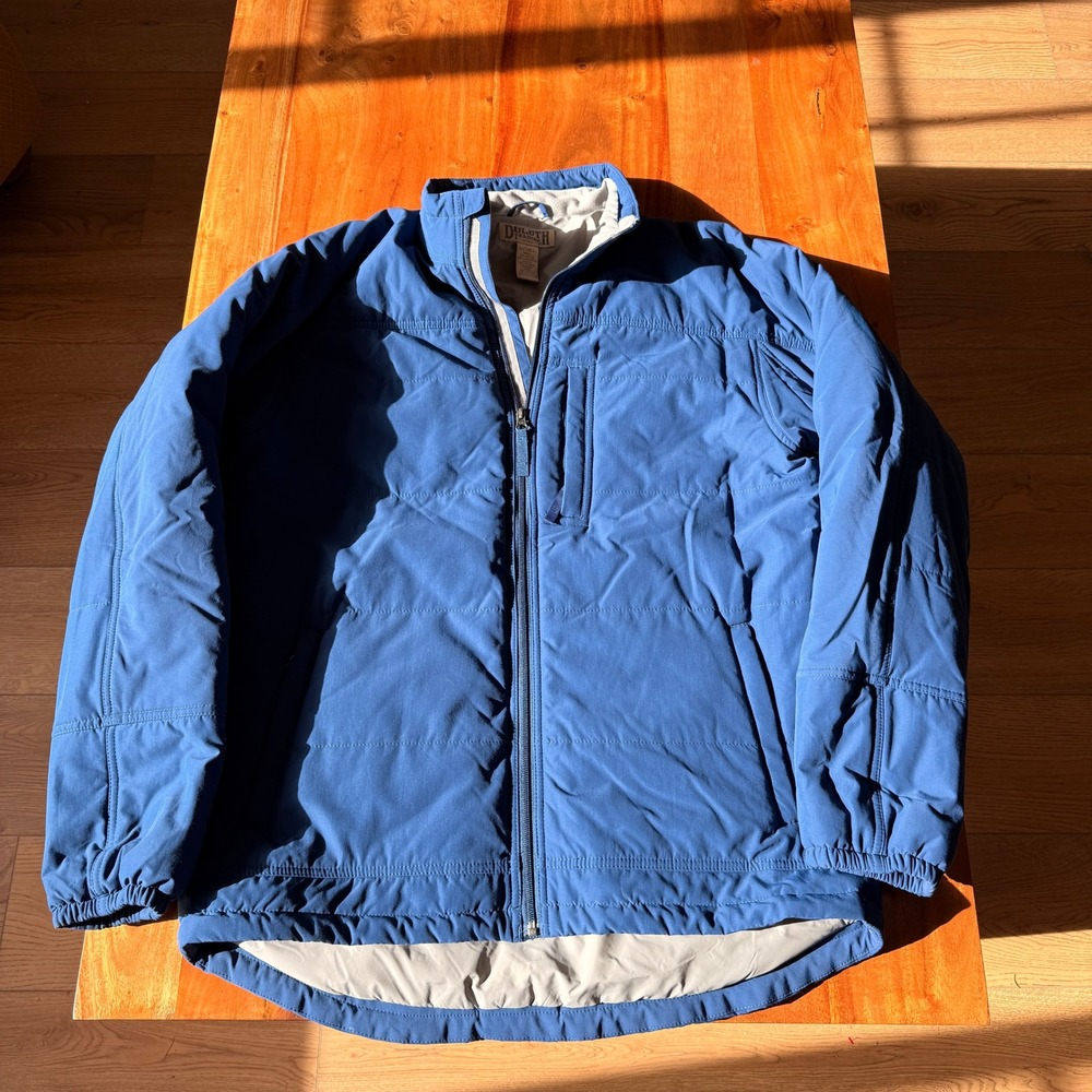 Duluth Trading Co‎ Men's Blue Insulated Snow Jacket Size L Tall